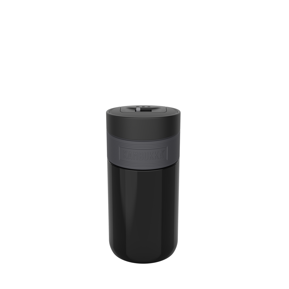 Kambukka Insulated Travel Mug (300 ml) - Leak-Proof Thermos: Snapclean®  Technology - Ideal for hot and Cold Drinks - Non-Slip Bottom - Stainless  Steel - ETNA Pitch Black Model : : Home & Kitchen