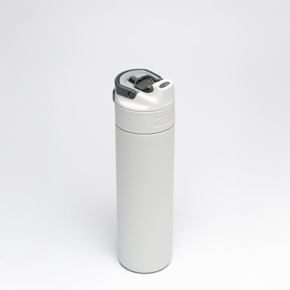 Elton Insulated 600 ml Chalk White | Insulated water bottle with 3-in-1 ...