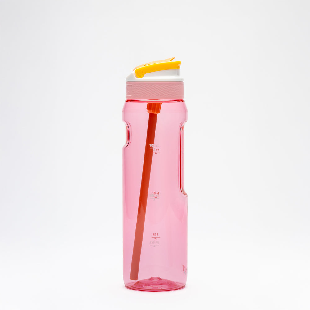 Lagoon 1000 ml Sunny Melon | Praktische Trinkflasche mit Strohhalm