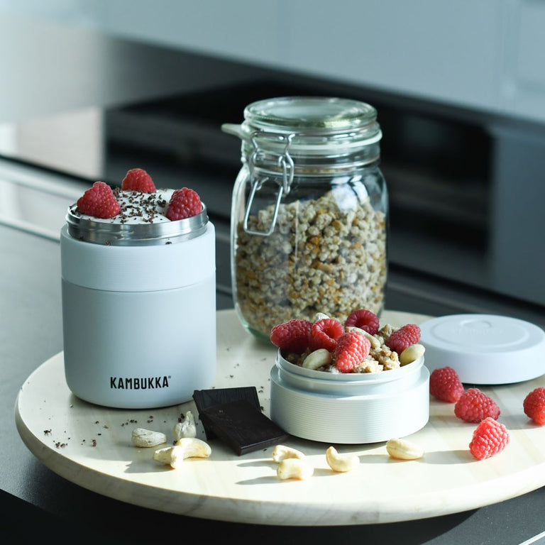 Bündle Bora Chalk White & Snack Container