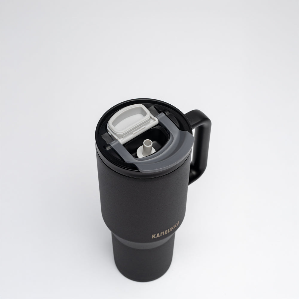 Rio 950 ml Night Rider | Tumbler with telescopic straw | Kambukka