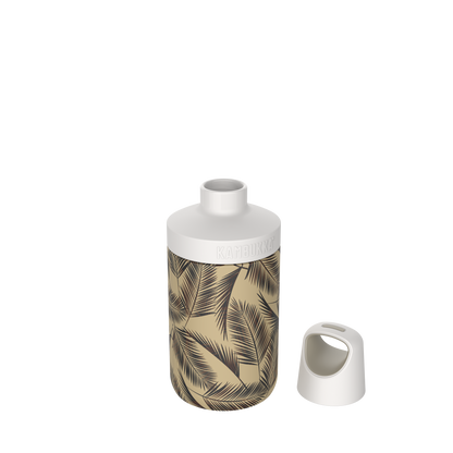 Kambukka Waterfles met deksel rechts Reno Insulated 300ml Palms