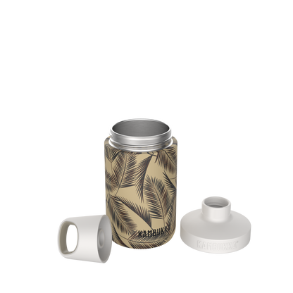 Kambukka Waterfles met deksel links Reno Insulated 300ml Palms